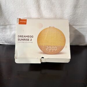 Dreamegg Sunrise 2 Wake Light Alarm Clock - Yellow